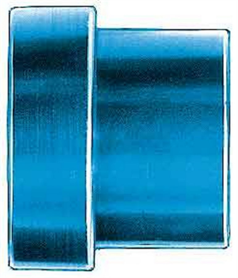 Aeroquip FCM3675 Blue anodized Aluminum Pack of 2 6AN Tube Nuts 