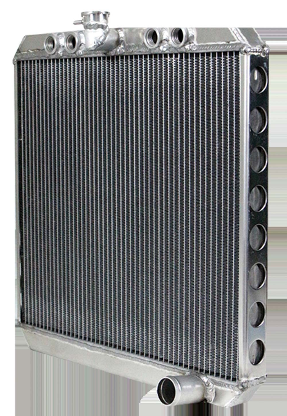 Northern 205161 Custom Hotrod 30s-40s Aluminum Downflow Radiator Right Outlet 