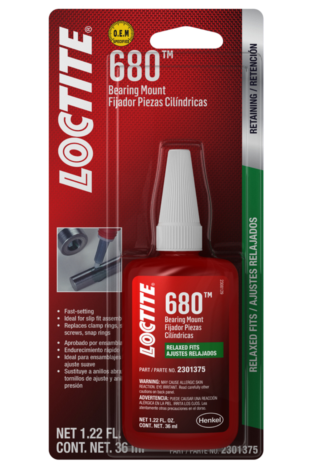 LOCTITE 234933 Glues and Adhesives