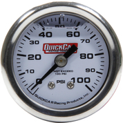 QuickCar Racing Products 611-7000 Extreme Series 2-5/8 Diameter Fuel Pressure Gauge 