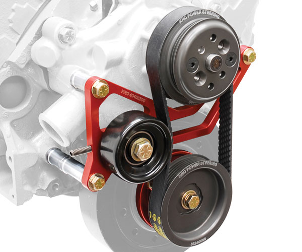 30% w/Idler KRC Power Steering KRC 37453000 Pro Series Serpentine Pulley Kit 